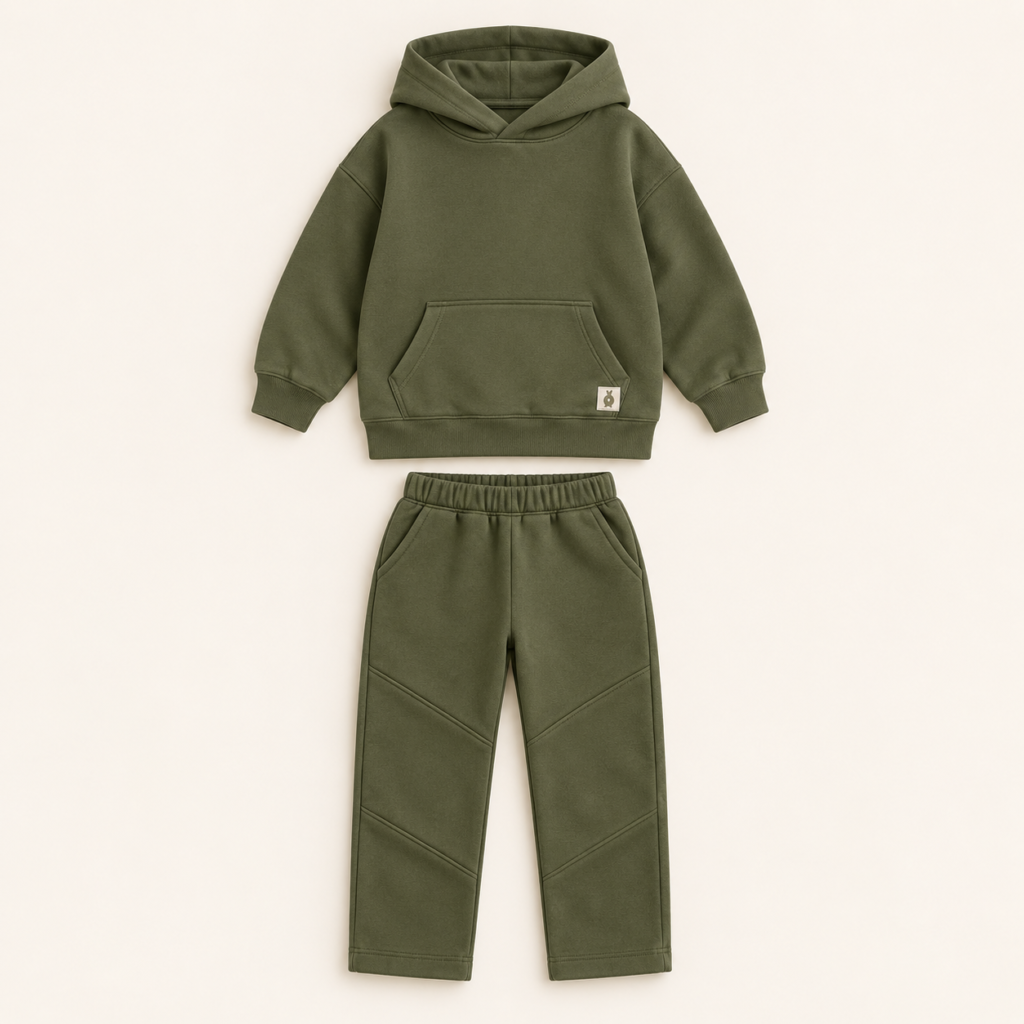 En balade - Set - Dark olive green