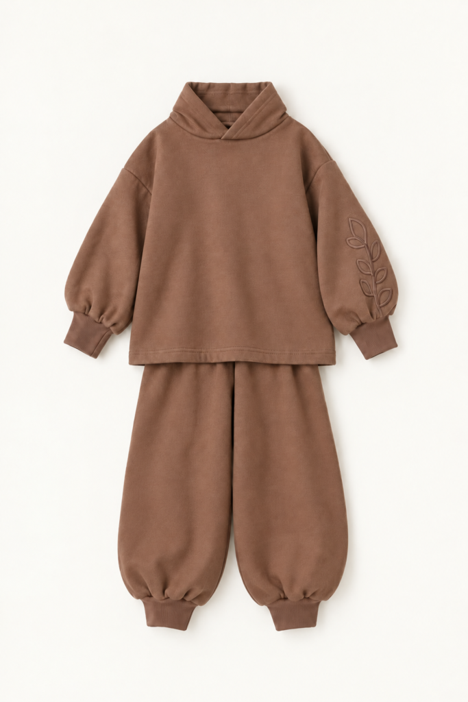 Promenade d’automne - Set - Soft brown